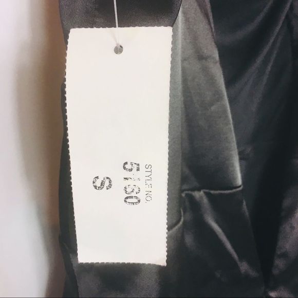 Maria Bonita Black OneShoulder CocktailParty Dress‎ - Picture 5 of 7